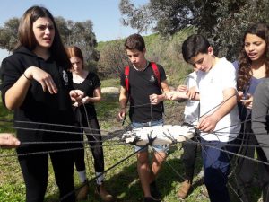 תלמידי הרב תחומי נוטעים בעמק חרוד