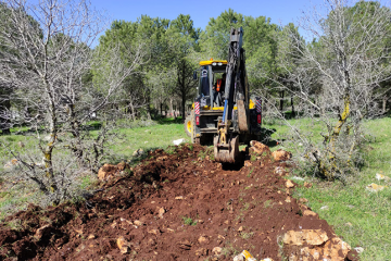 מחברים את הבית לטבע: החלו עבודות פיתוח "בשביל הנוף – פארק האירוס"