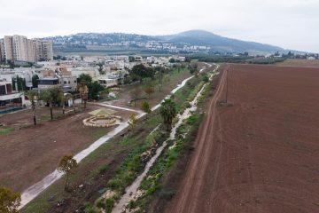 לראשונה: נחל חרוד התעורר לחיים ושב לזרום בעיר עפולה
