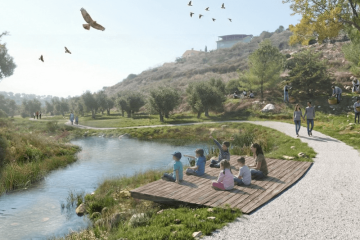 עידן חדש לנחלים: שלושה מהלכים אזוריים יכתיבו את עתיד השטחים הפתוחים