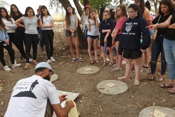 תלמידי קליבלנד וגאון הירדן יצרו יחד בחורשת בית יוסף