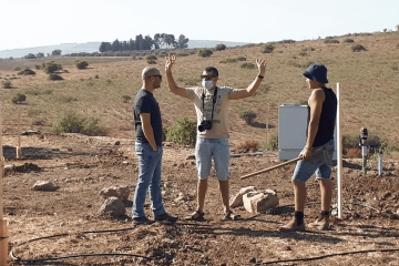 נוער שדמות דבורה קיימו מבצע נטיעות במטמנה המשוקמת